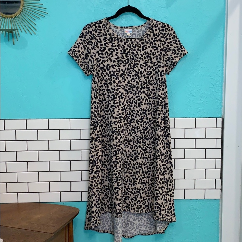 Lularoe Carly leopard print size xxs